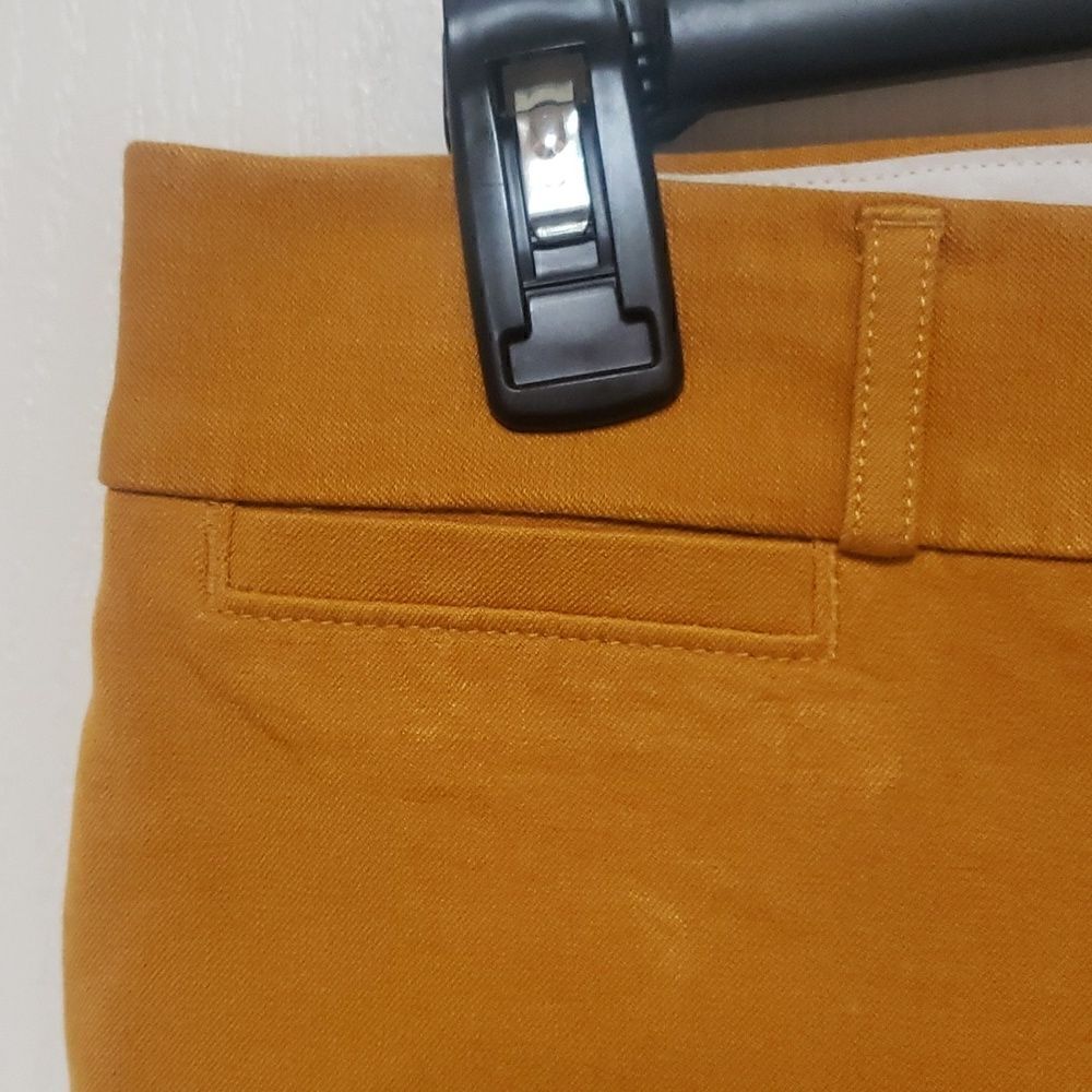 🌹Banana Republic Mustard Color Pants sz 4 - Picture 7 of 11